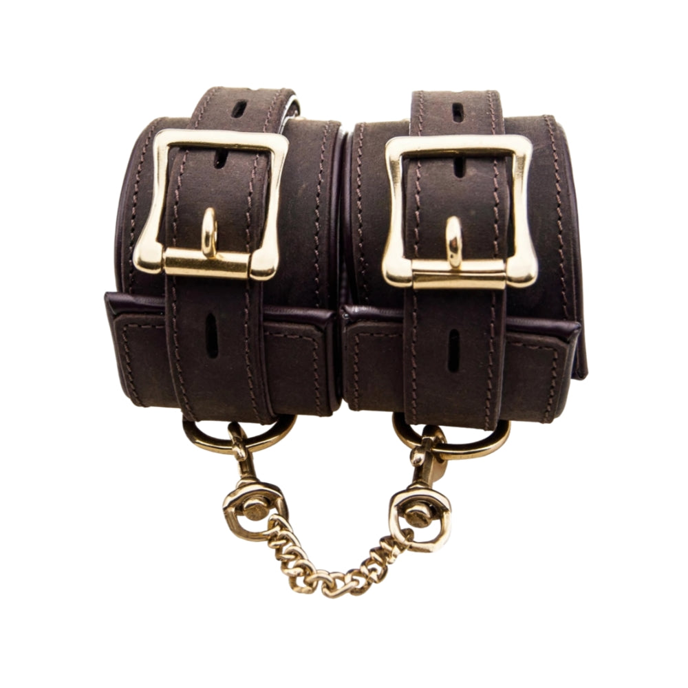BOUND Nubuck Leather Wrist Restraints