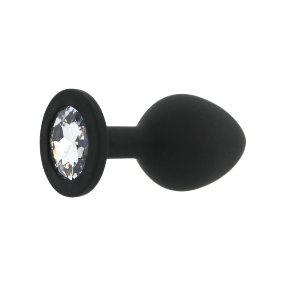 Toosh Black Silicone Butt Plug Medium